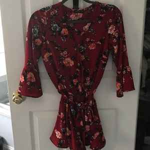 Cotton On floral romper